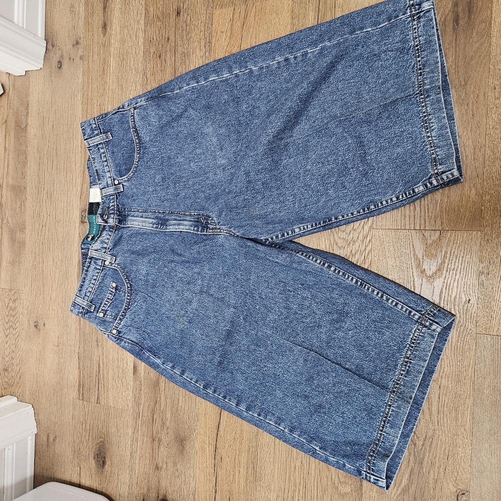Vintage Levi's SilverTab Maximum Jean Shorts Size 36 Jnco Style Baggy